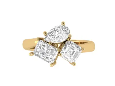 Wedding Ring  3D print model 171