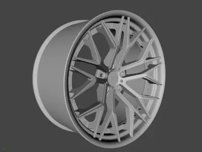 WHEEL BASED on FL FORCE ELITE 3D model