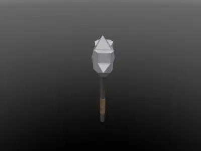 Pointy hammer 3D model