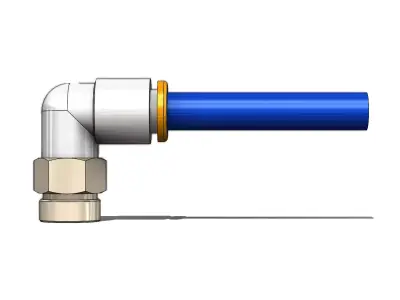 Conexao Rapida SMC KQ2L06 U01A Quick Connection 3D model