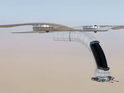 scout drone Free 3D model