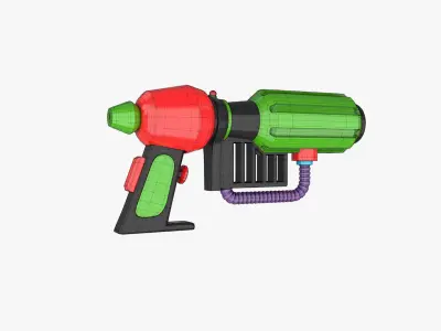 Toy Gun 6 3D model
