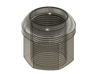 Stud Nut  Free 3D model