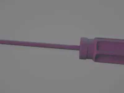 Screwdriver phillips Free low-poly 3D model