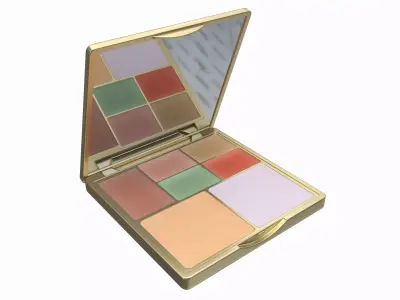 Color Correcting Palette Stila 3D model