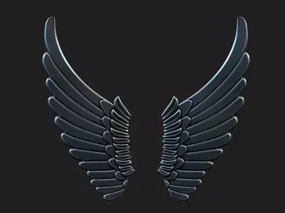 wings 02 3D model