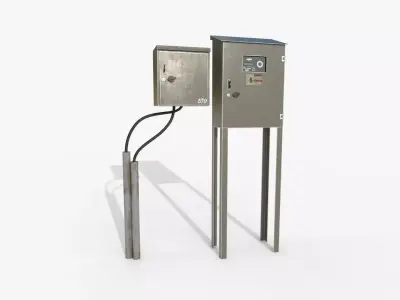 Electrical Box 3D model get