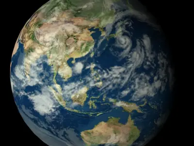 earth planet model 3D model