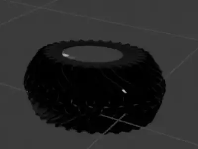 offroad tire Free 3D model