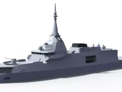 FDI Frigate for 3d Print miniature 3D print model