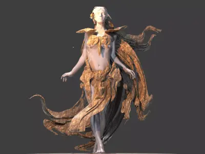 Forest Witch 3D model