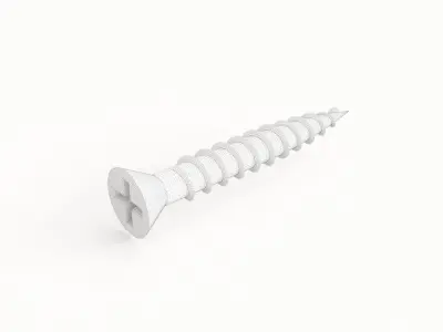 Screw 35 3D model