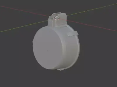 Magazine Low-poly 3D model