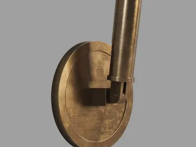 Jonathan Browning Speer Outdoor Sconce 3D model