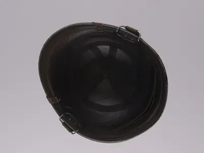 WW2 Medic Helmet Low-poly 3D model