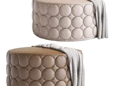 Pouf Velletri 3D model purchase