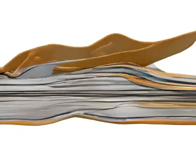 Old Industrial Manual Stack Low-poly 3D model