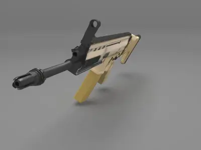 fn scar 3D model get