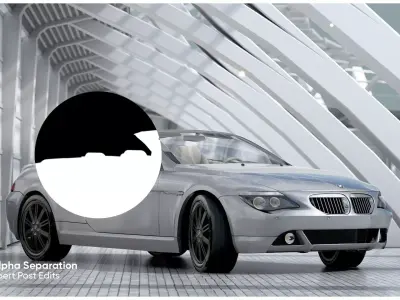 Open Professional Car Render Studio 3D model