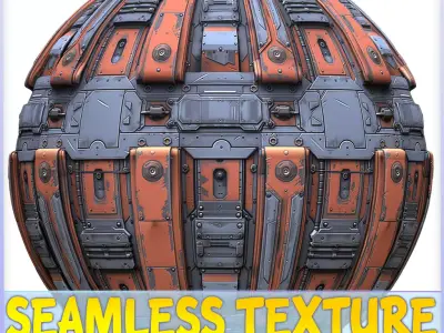 Sci-FI Seamless Texture Texture 29