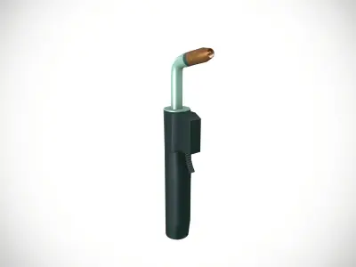 MIG Welding Gun Low-poly 3D model