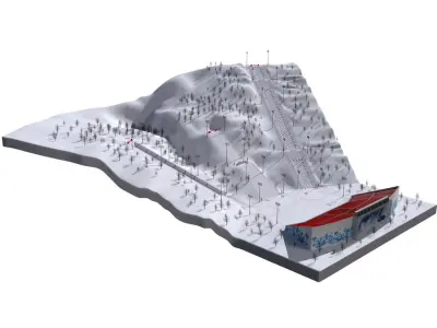  Olympic Mogul Course Sochi 