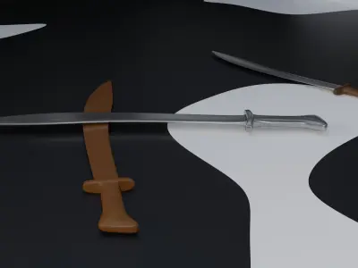 Sword 3D model 23