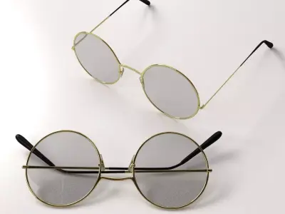 Classic Eyeglasses 3D model