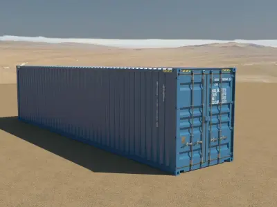 40ft Container 3D model
