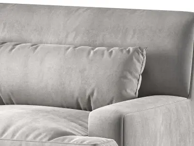 baker furniture yves armchair 3D model