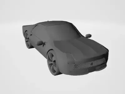 Sport car Free 3D model