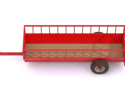 Feed Trailers FT-15 3D model