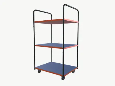 Industrial Service Cart 3D model