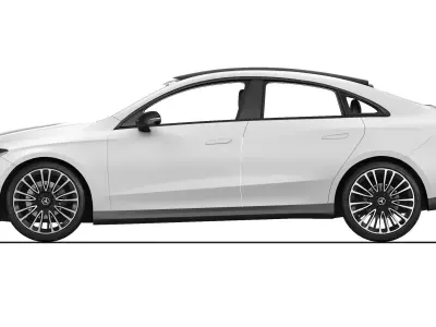 Mercedes-Benz CLA 2026 3D model