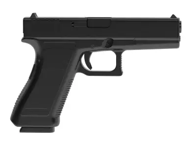 Glock pistol 3D model buy