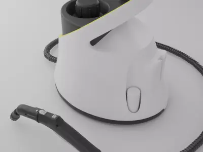 Steam cleaner Low-poly 3D model purchase