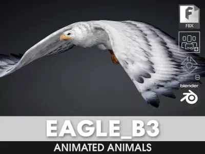 Eagle-B3 3D model