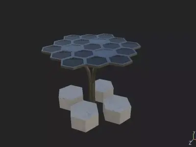 Tensile 3D model
