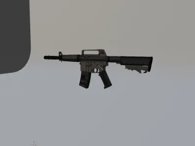 weapon  M4A4 3D model