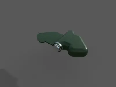 Antipersonnel mine  PFM-1 Low-poly 3D model