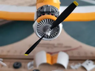 Propeller for Z-37 Cmelak 3D print model