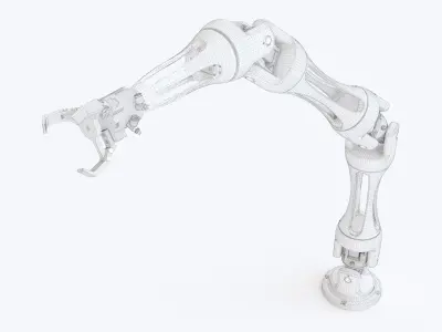 Industrial robot 01 3D model