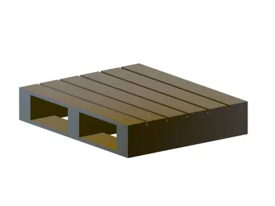 Pallet Free low-poly 3D model purchase