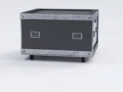 Heavy Duty Road Case Flight Cas Airplane  3D model