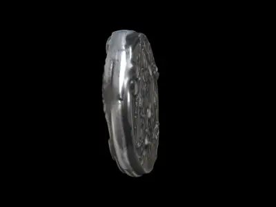 Tetradrachm SICILY Kamarina 3D print model