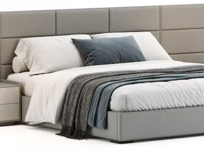 RH Modena Bed 3D model purchase