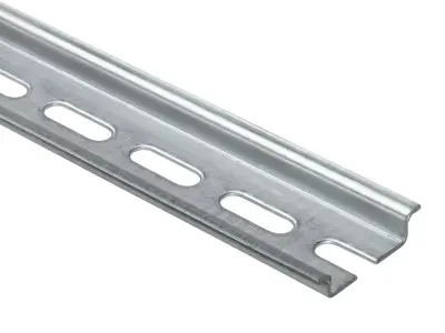 Electric Din Rail 285mm x 7mm x 35mm 3D model