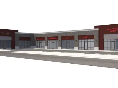 Retail-088 Retail Store 3D model