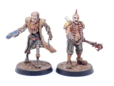 Cyberzerkers - Bounty Hunters 3D print model