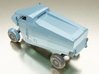 Death Stranding Cicada Truck 3D print model